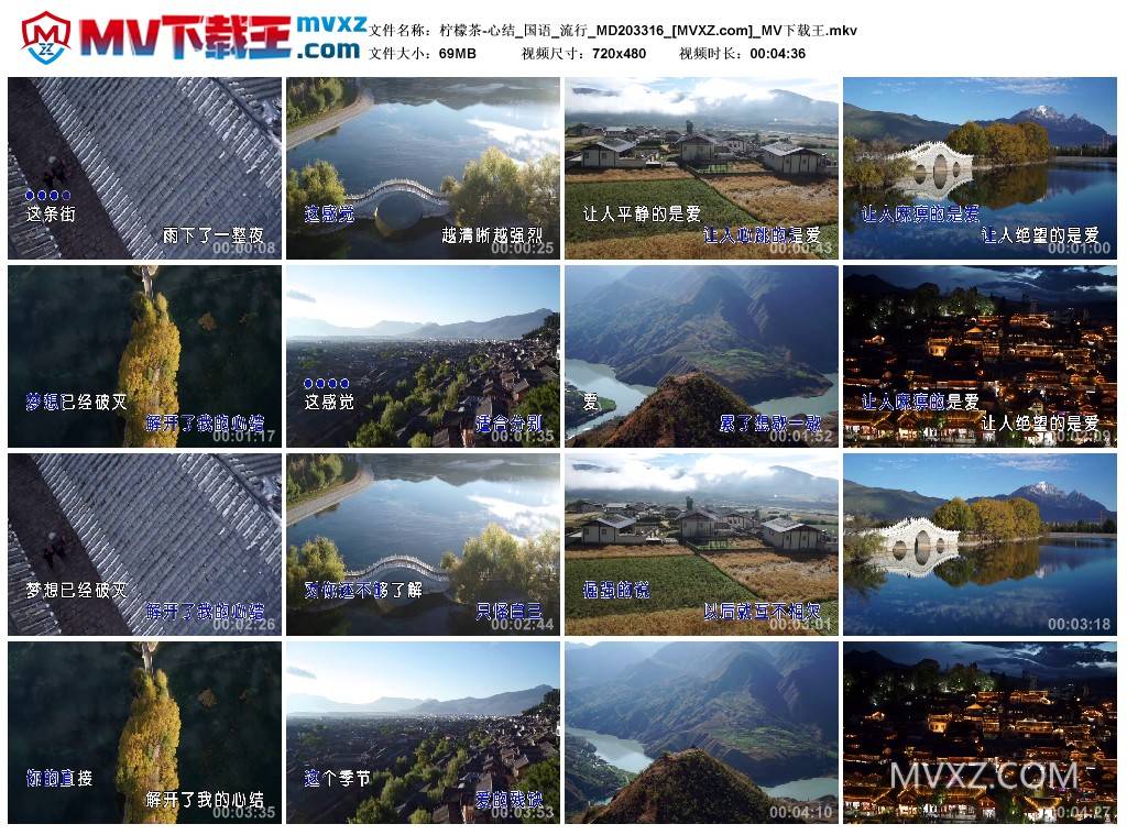 柠檬茶-心结_国语_流行_MD203316